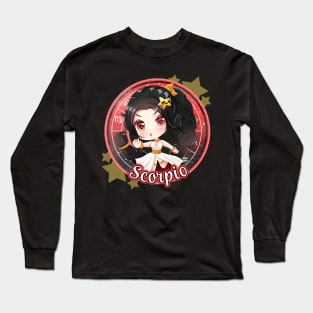 Chibi Scorpio Long Sleeve T-Shirt